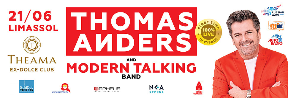 THOMAS ANDERS & MODERN TALKING BAND LIVE